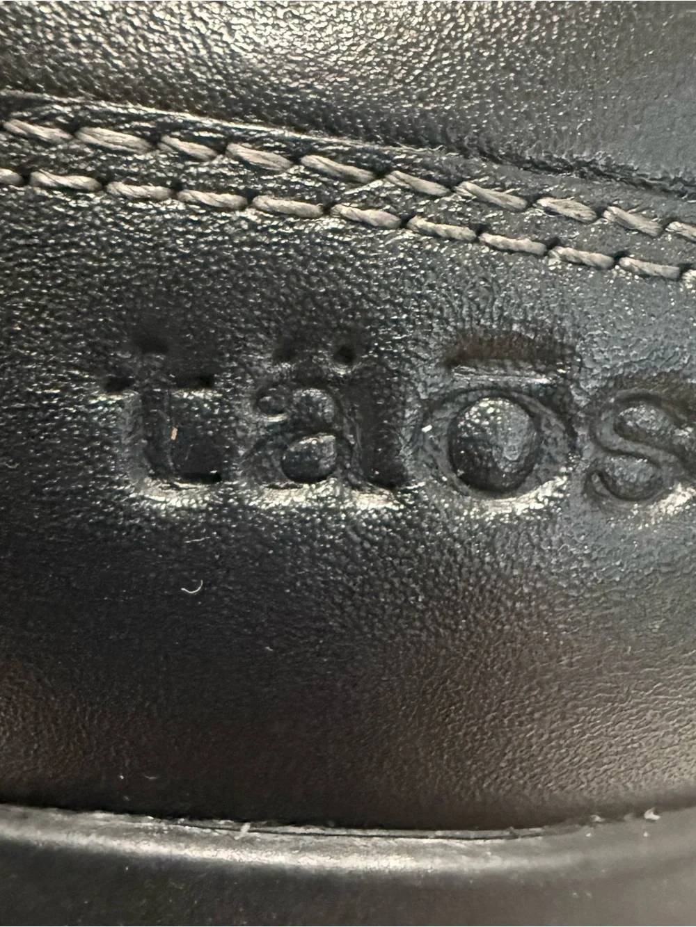 Taos Blend Shoes Womens Size 8.5 Leather Comfort Slip On Loafers Black